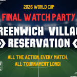 World Cup Final @ GP Greenwich Village