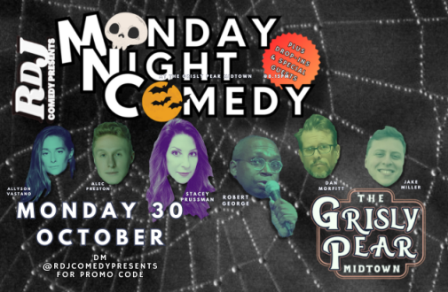 RDJ COMEDY PRESENTS MONDAY NIGHT COMEDY