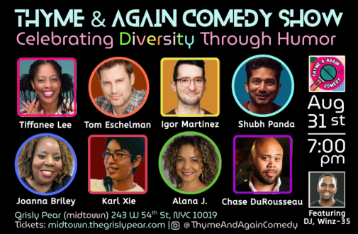 Thyme & Again (Diversity) Comedy Show