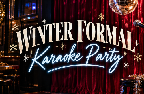 Winter Formal Holiday Party Karaoke