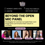 Beyond the Open Mic Panel
