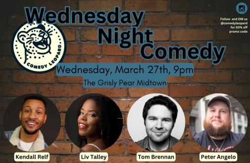 Comedy Leopard Presents: Wednesday Night Comedy