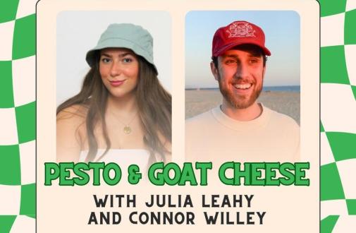 Pesto and Goat Cheese