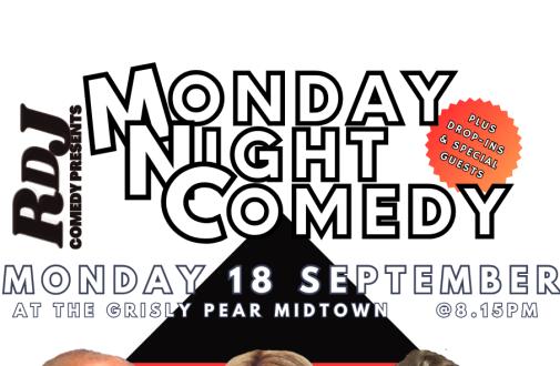 RDJ COMEDY PRESENTS MONDAY NIGHT COMEDY