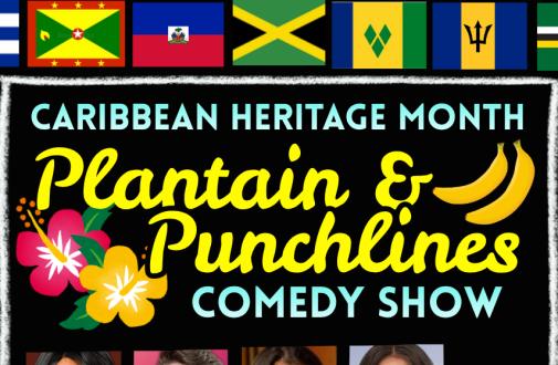 Plantain & Punchlines, Caribbean Heritage Month Comedy Show